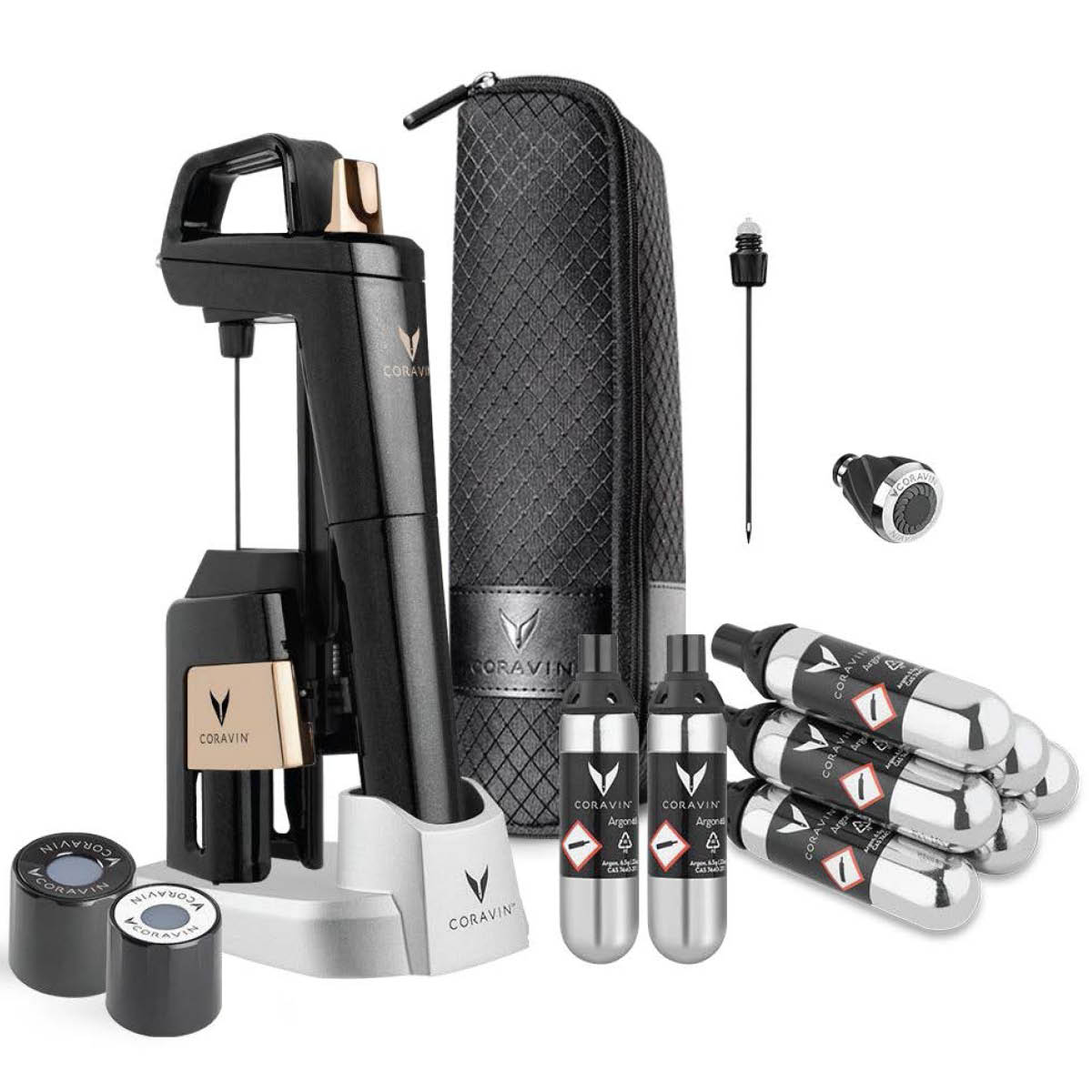 Coravin – Timeless Vinkonserveringssystem + Premium set