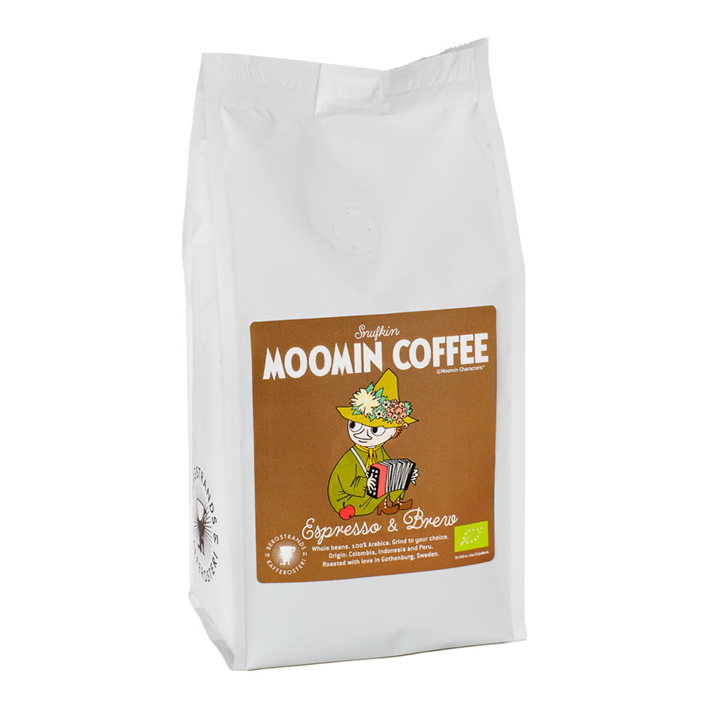 Bergstrands Kafferosteri - Moomin Coffee Snusmumriken kaffe hasselnöt 250g