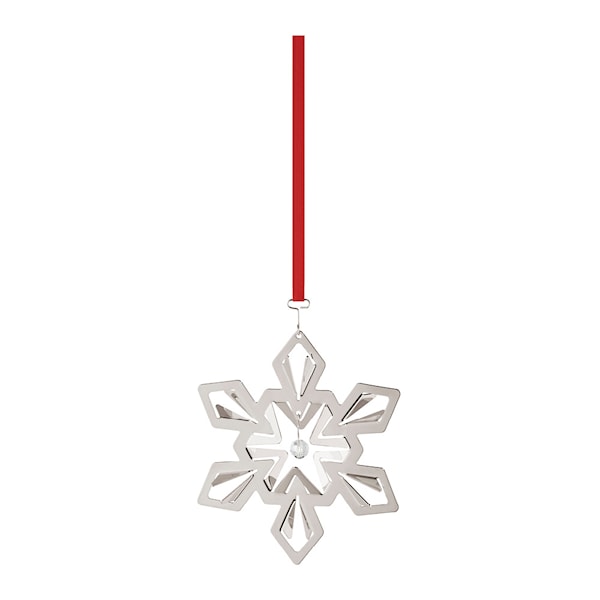 Jul 2024 ornament snöflinga silver