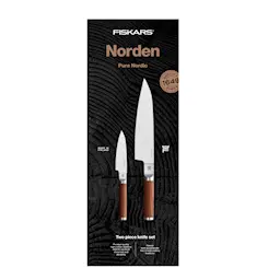 Fiskars Norden knivsett kokkekniv/grønnsakskniv