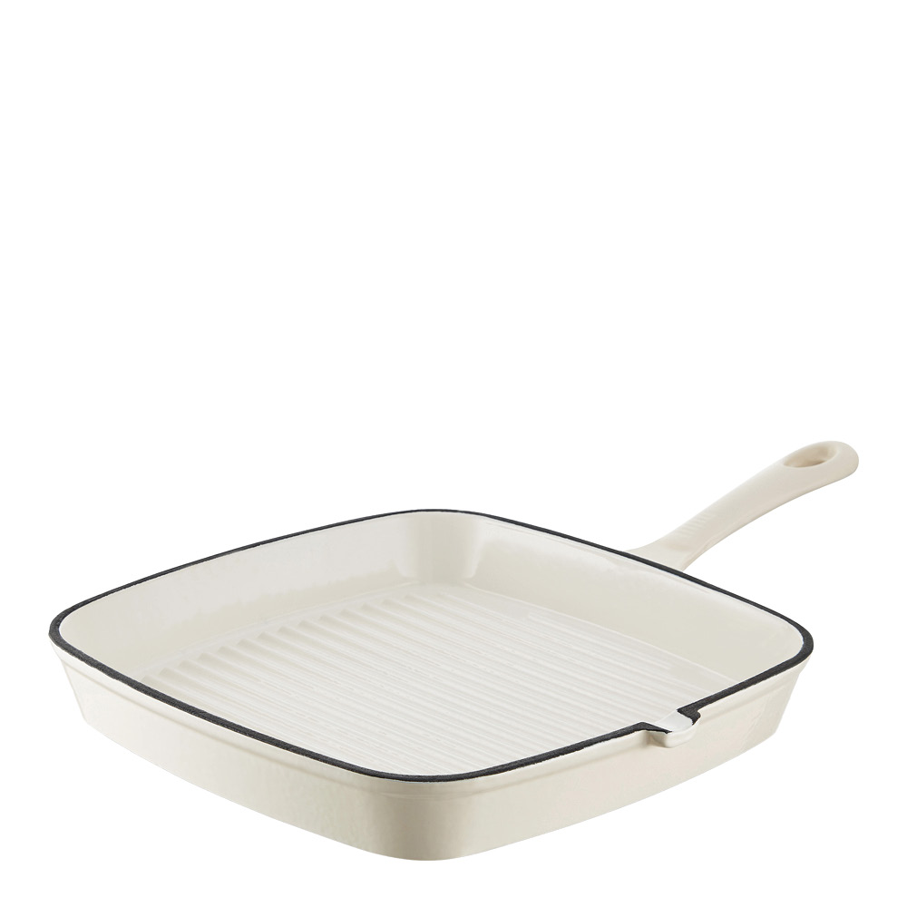 Barbary&Oak – Grillpanna Gjutjärn 23 cm Creme