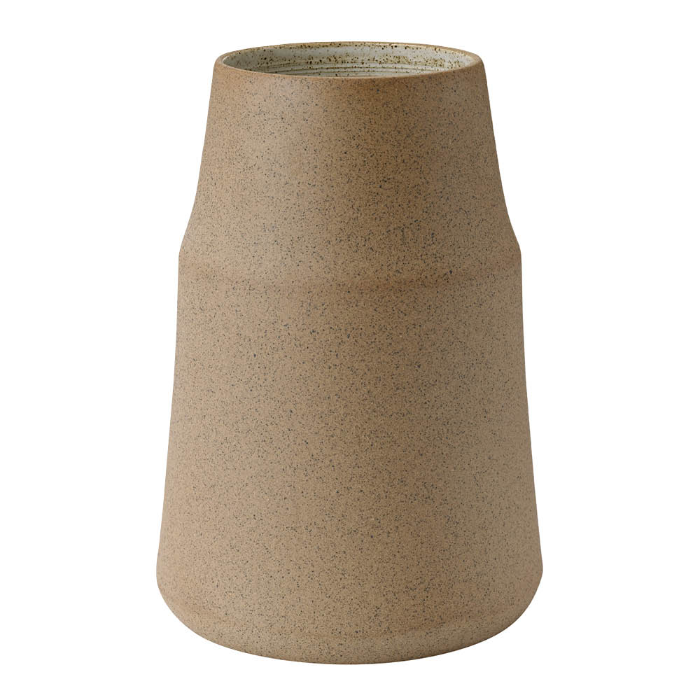 Knabstrup Keramik – Clay Vas 21 cm Warm Sand