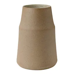 Knabstrup Keramik Clay vase 21 cm warm sand