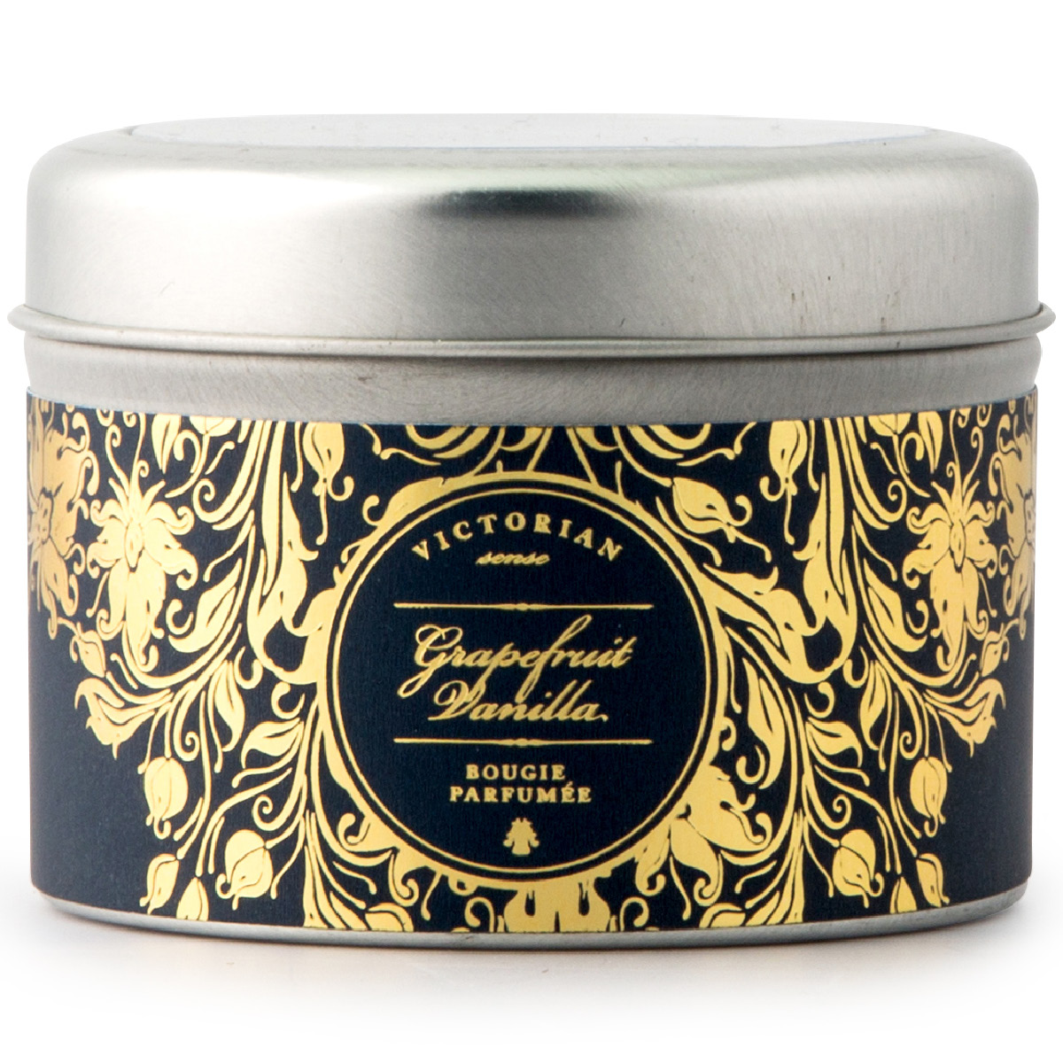 Läs mer om Victorian - Sense ljuskopp Tinbox Grapefruit Vanilla