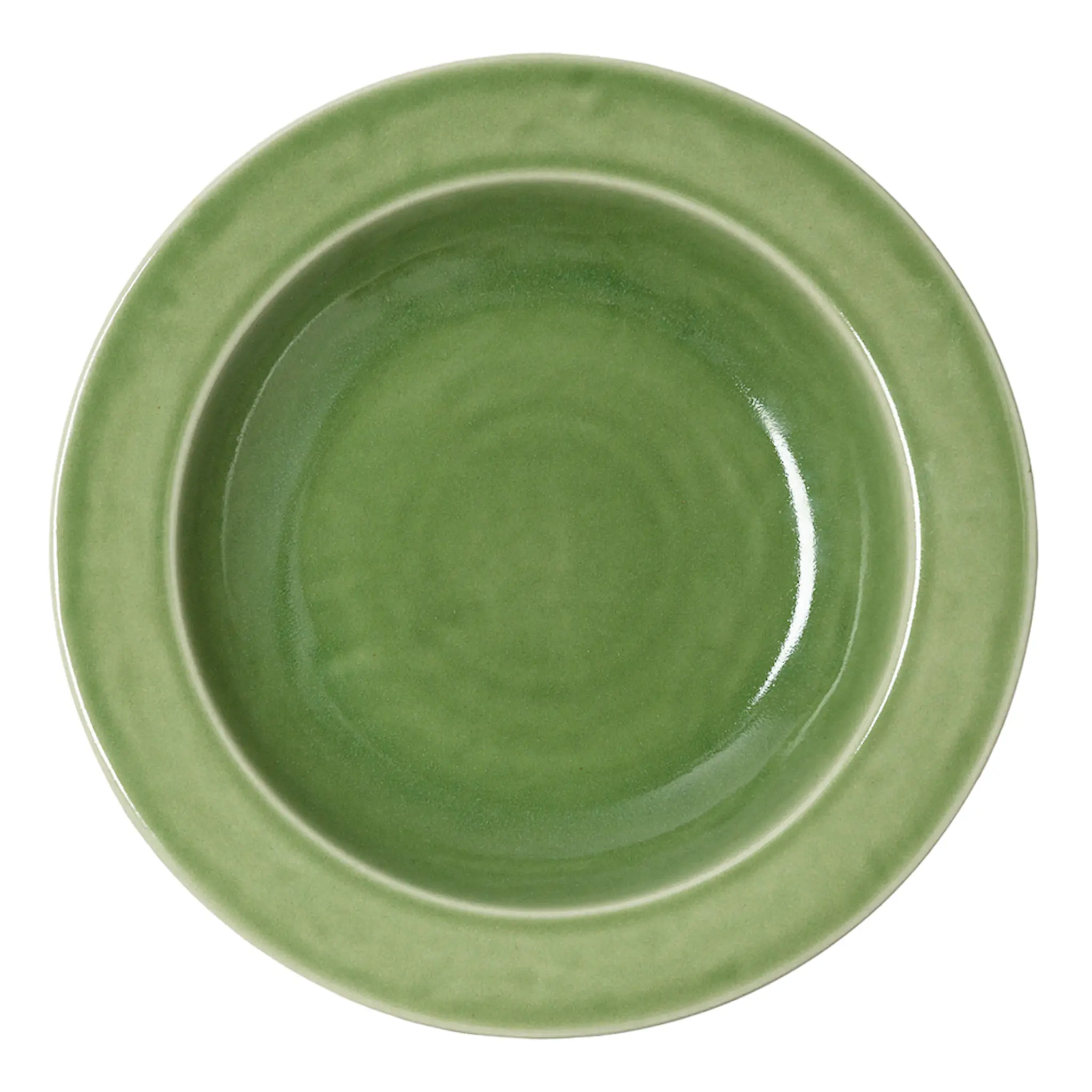 PotteryJo Daga suppetallerken 23.5 cm grønn