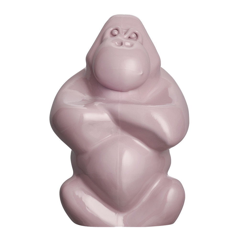 Produktfoto för Kosta Boda Gabba Gabba Hey skulptur 305 mm Puderrosa