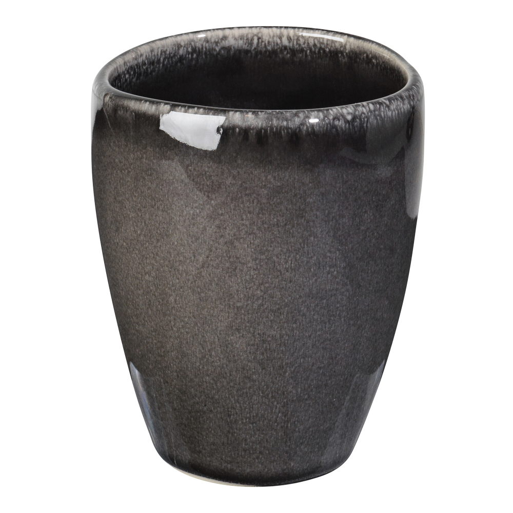 Broste Copenhagen – Nordic Coal Mugg utan öra 25 cl Svart