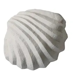 Cooee The Clam Shell Skulptur Limestone