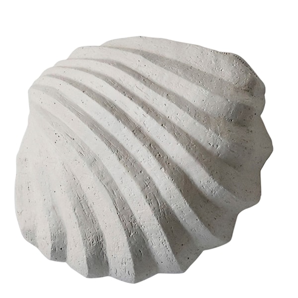 The Clam Shell Skulptur Limestone