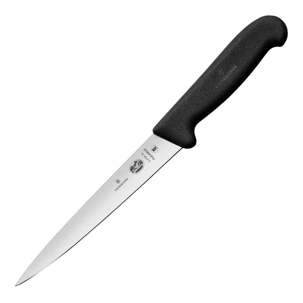 Fibrox filetkniv 18 cm svart