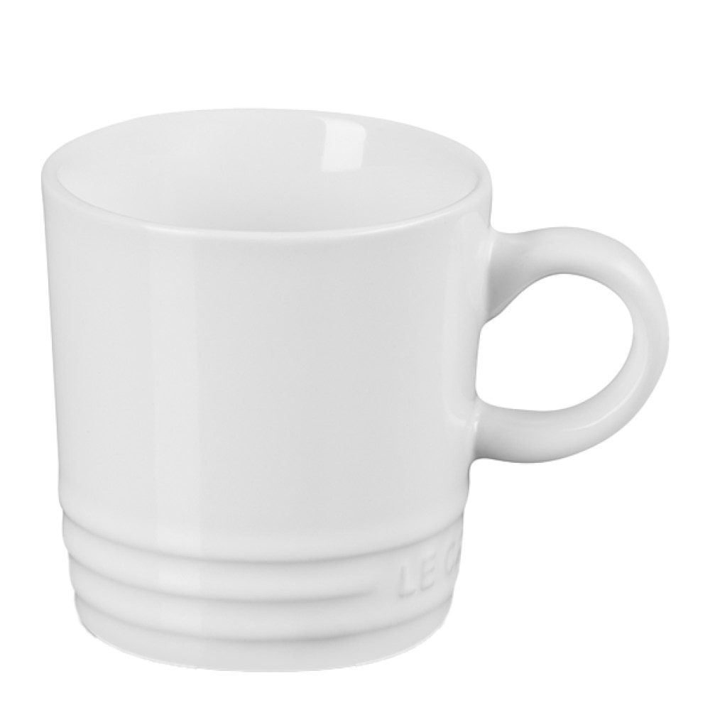 Le Creuset – Espressokopp 10 cl white