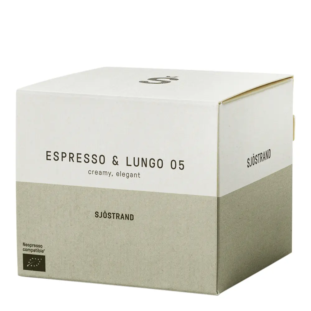 Kaffekapsler N°5 espresso/lungo 10 stk