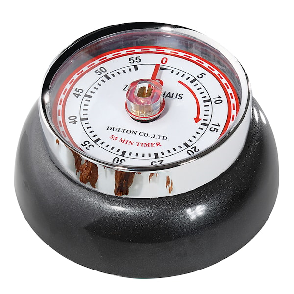 Retro Collection Timer med magnet Antracit metallic
