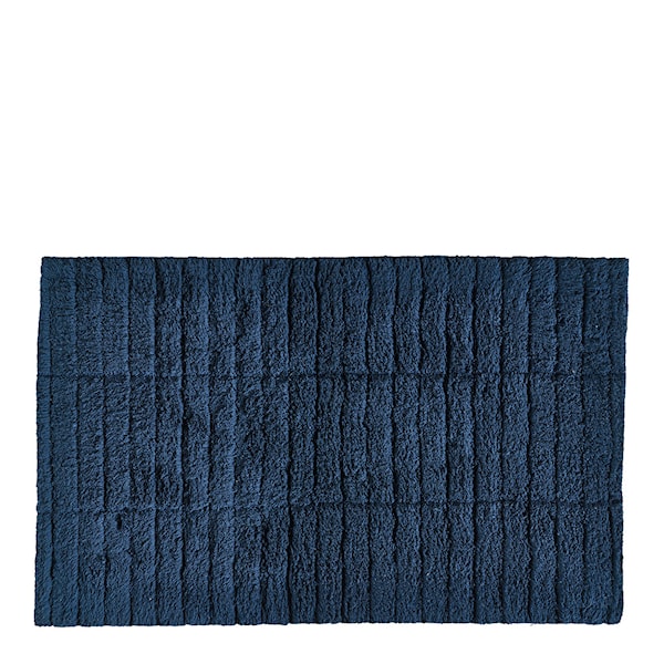 Tiles badrumsmatta 80x50 cm dark blue