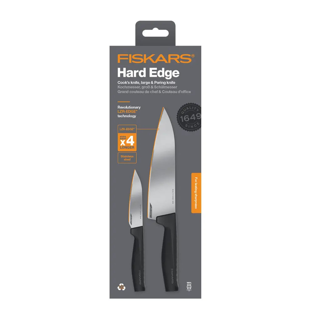 Hard Edge knivsett 2 stk