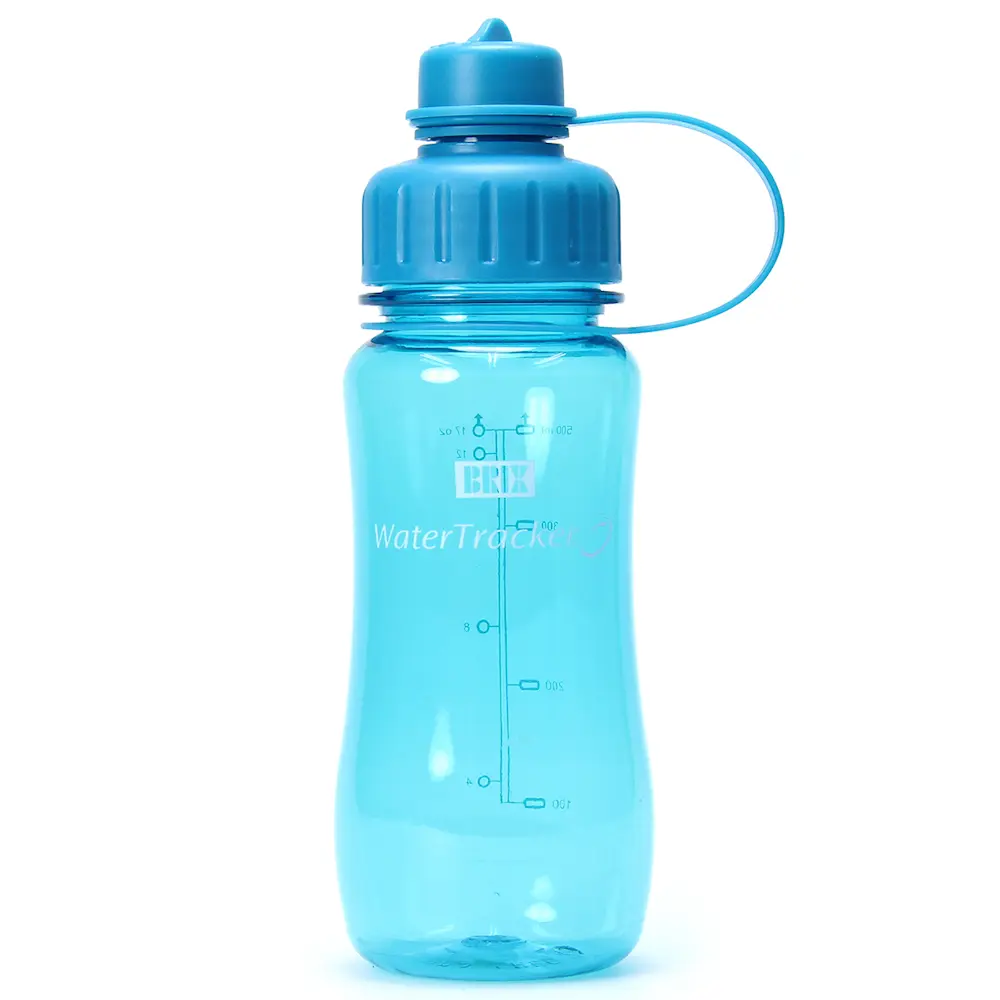 WaterTracker drikkeflaske 0,5L aqua