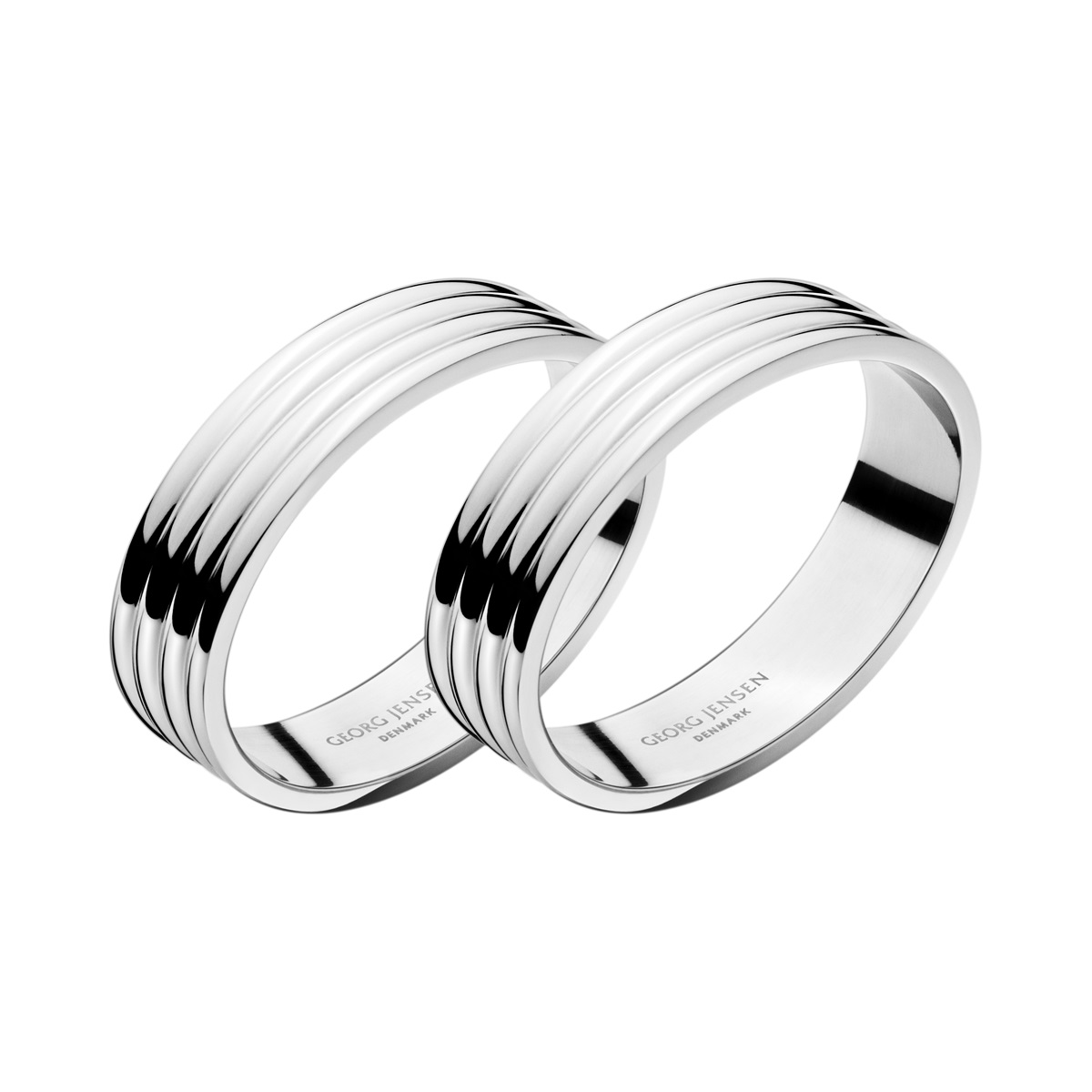 Georg Jensen - Bernadotte Servettring 4 cm 2-pack