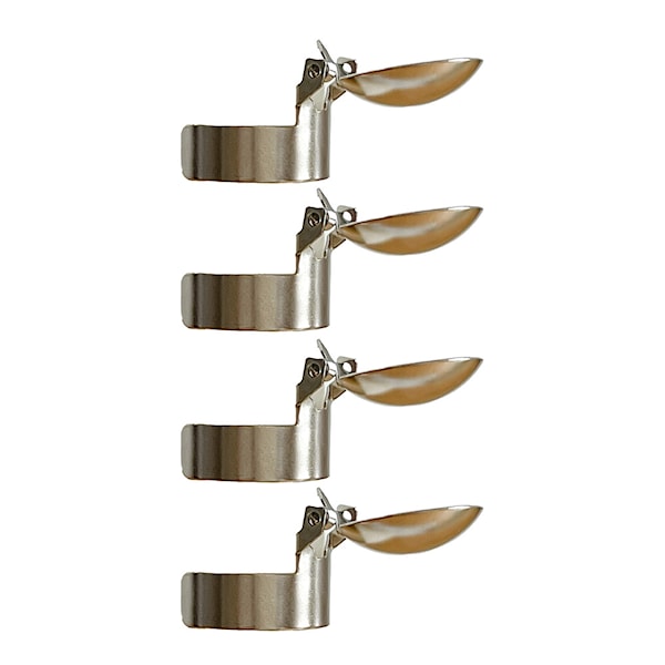 Ljussläckare 8 cm 4-pack Silver