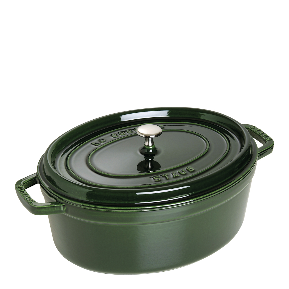 Staub – Gryta 6,7 L oval Grön