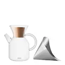 Pour Over Kaffebryggare 1 L Transparent