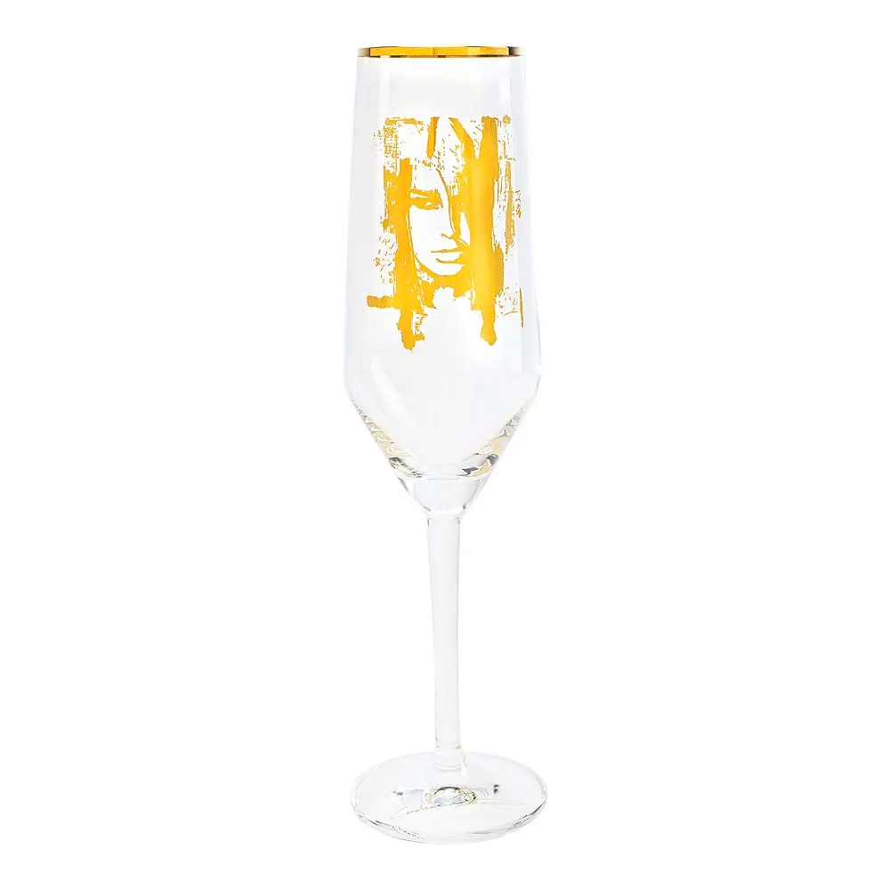 Champagneglass 30 cl Wild Woman Gold