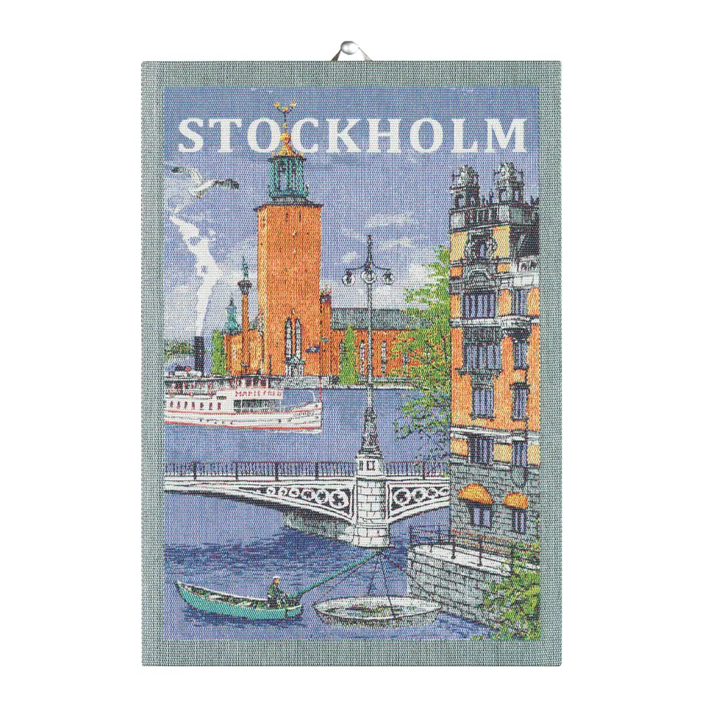 Stockholm kjøkkenhåndkle 35x50 cm flerfarget