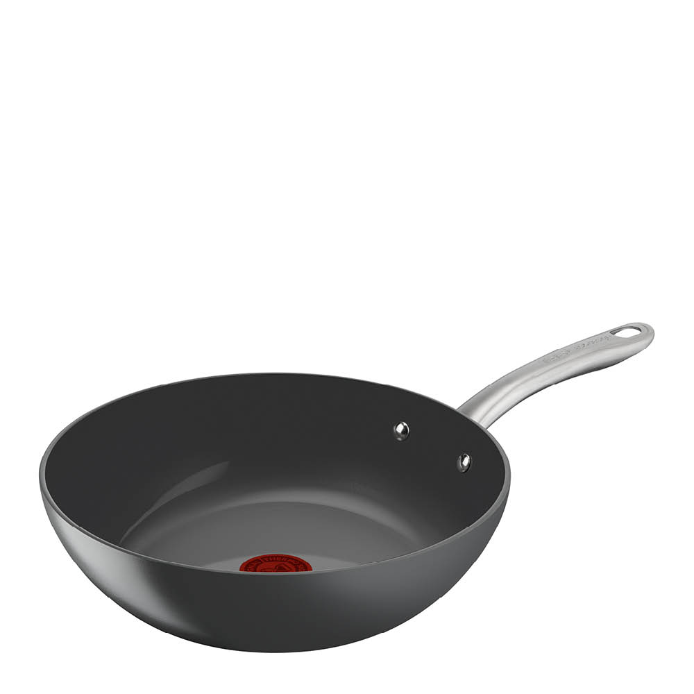 Tefal - Renew wokpanna 28 cm grå