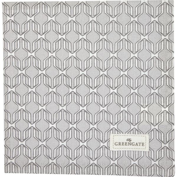 Rani Tygservett 40x40 cm Pale Grey