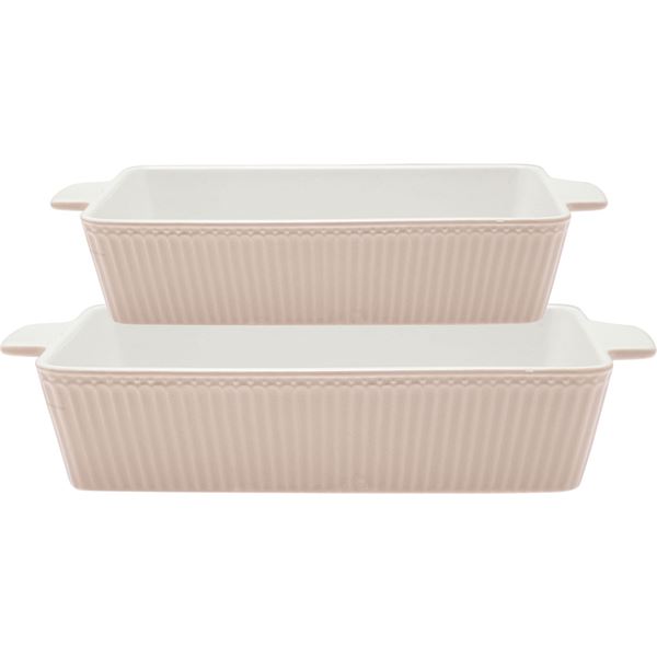 GreenGate – Everyday Alice ugnsformset 27+36 cm creamy fudge