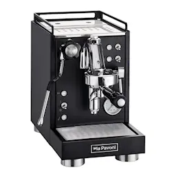 La Pavoni Mini Cellini Nera semiproffessionell manuell espressomaskin svart