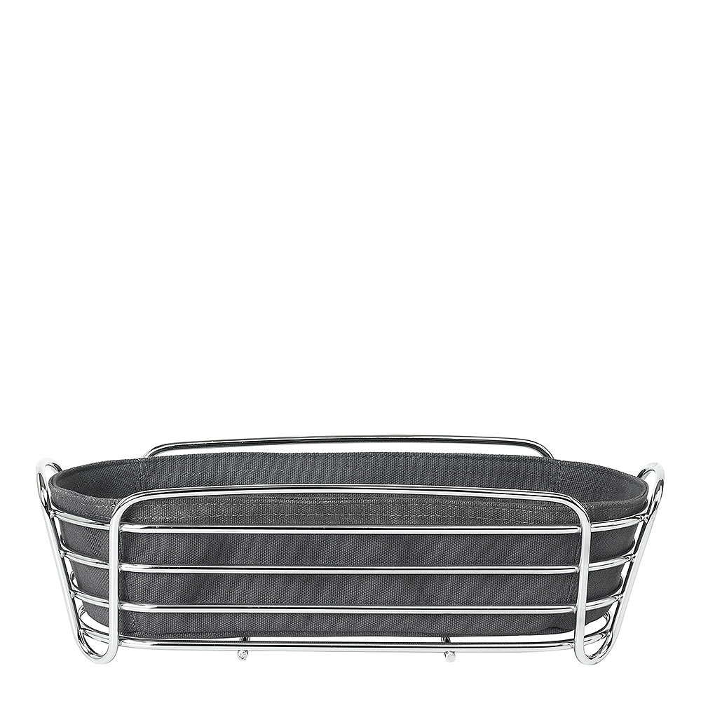 Blomus - Delara Brödkorg Oval 32x14 cm Magnet Grey