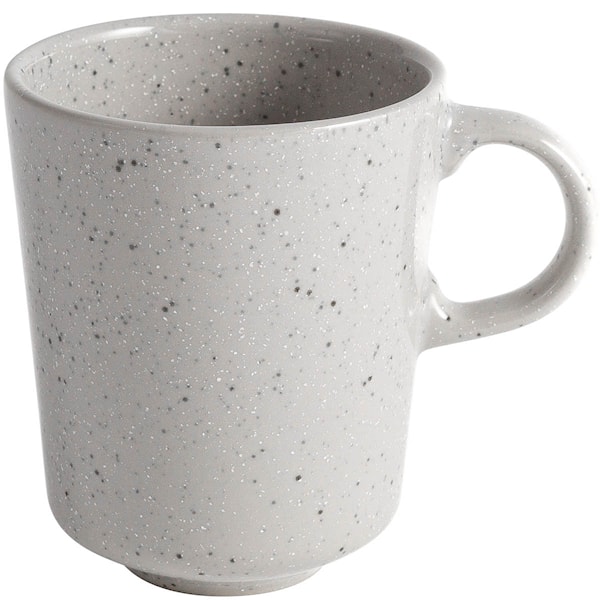 Granite White Mugg 25 clljus Grå