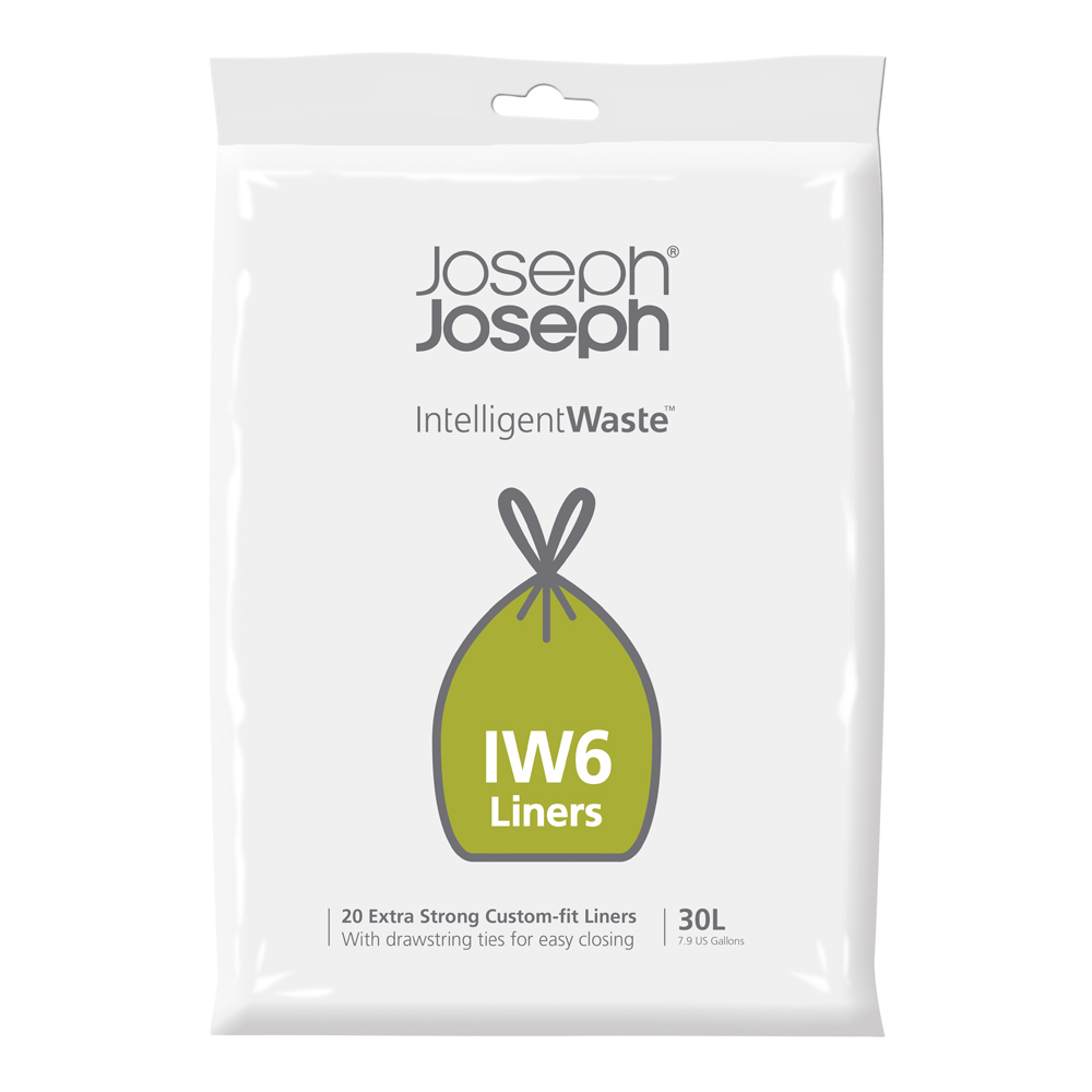 Produktfoto för Joseph Joseph IW6, 30 l, Grå, Plast, 20 styck, 205 mm, 40 mm