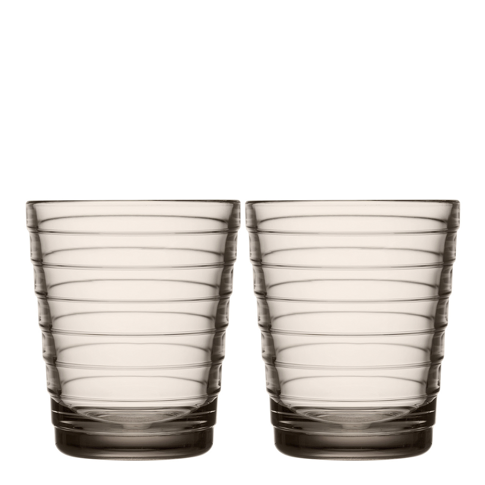 iittala – Aino Aalto Glas 22 cl 2-pack Linne