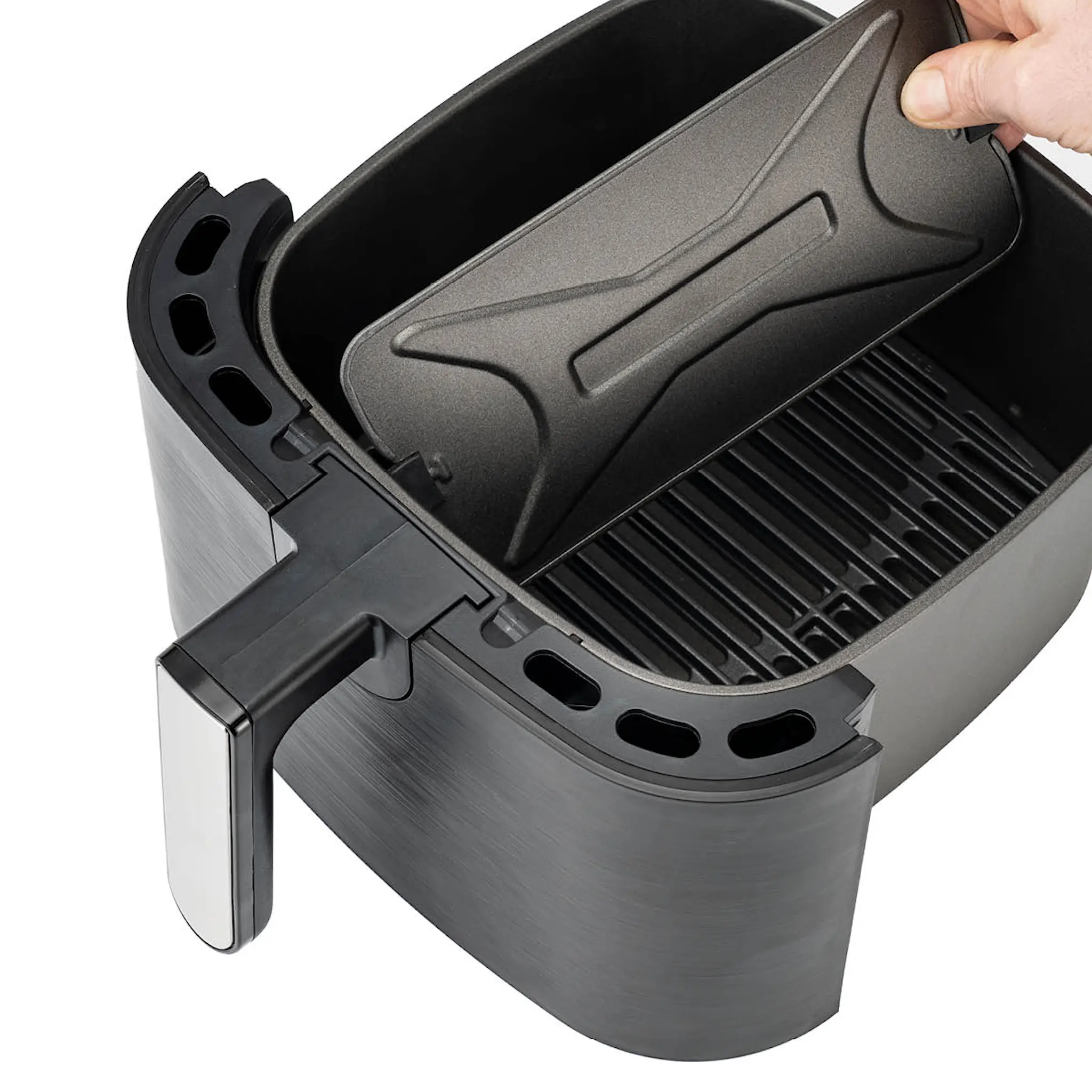 OBH Nordica Easy Fry & Grill XXL 2-i-1 Airfryer AG8018S0 Musta