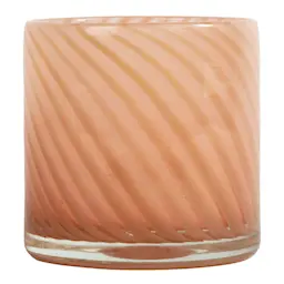 ByOn Calore lyslykt/skål 15 cm rosa/beige
