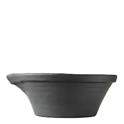 PotteryJo Peep deigbolle 35 cm matt black
