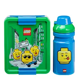 Lego Lunchbox Set Ikonisk Figur Grön/Blå