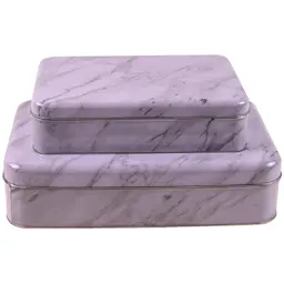 Cacas Kakebokser sett 2 deler reksea weedulær marmor