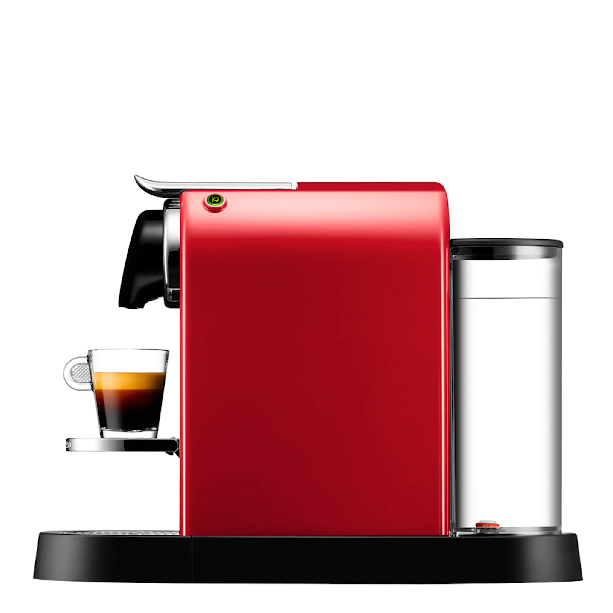 Nespresso CitiZ Single kaffemaskin 1L rød