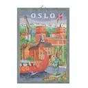 Oslo Kökshandduk 35x50 cm Flerfärgad