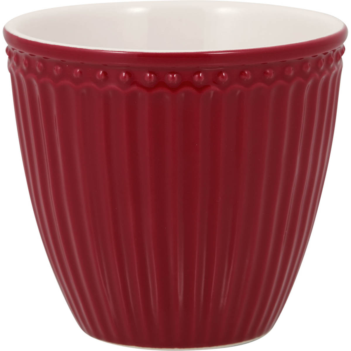 GreenGate – Everyday Alice lattemugg 35 cl claret red