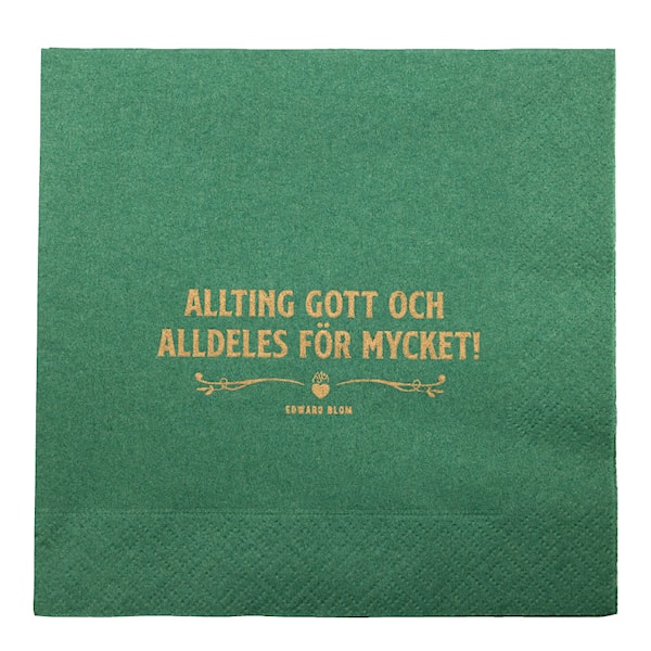Servett Allting Gott 33x33 cm 20-pack Grön