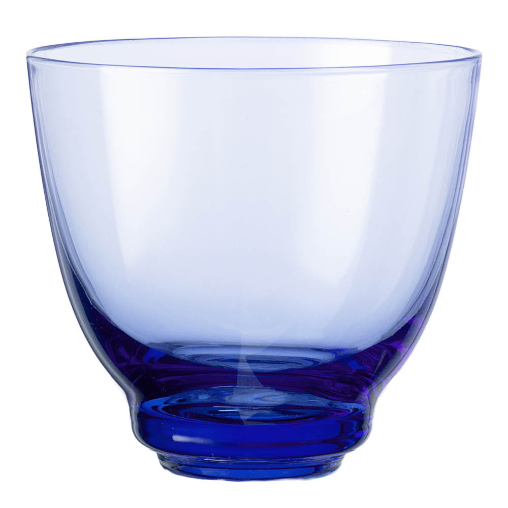 Holmegaard - Flow Vattenglas 35 cl Mörkblå
