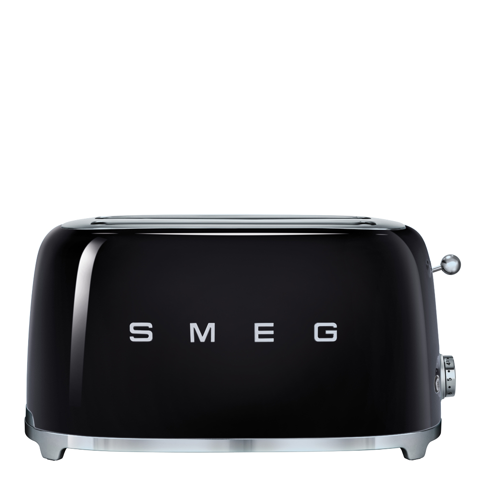 Smeg – Smeg Brödrost 4 skivor TSF02 Svart