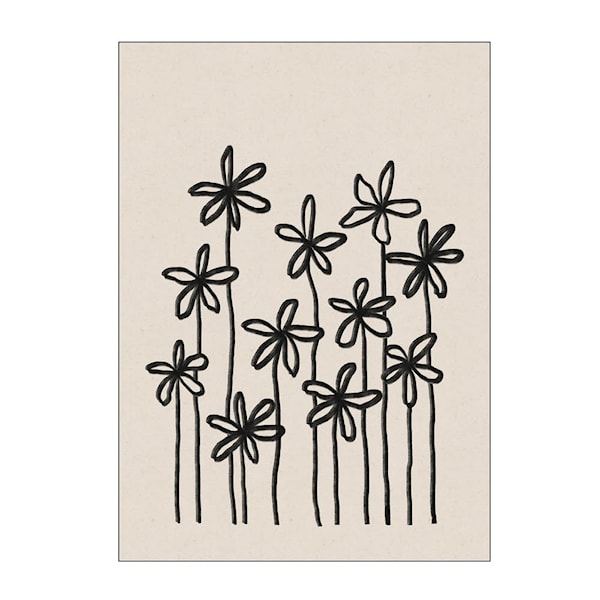 Alisa Galitsyna poster 50x70 cm a field of flowers