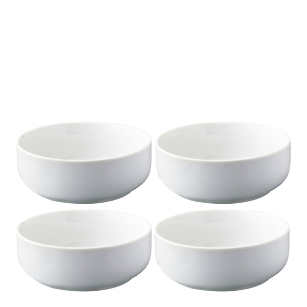 Atelier skål 13 cm 4-pack super white