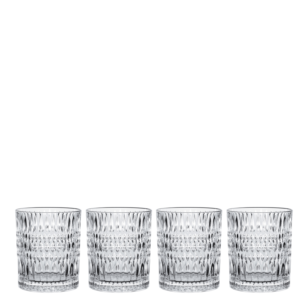 Nachtmann - Ethno Tumbler Lasi 30 cl 4 kpl Kirkas