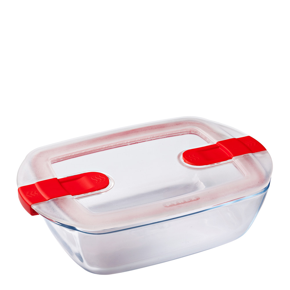 Läs mer om Pyrex - Cook & Heat Ugnsform med Lock 23x15x6 cm