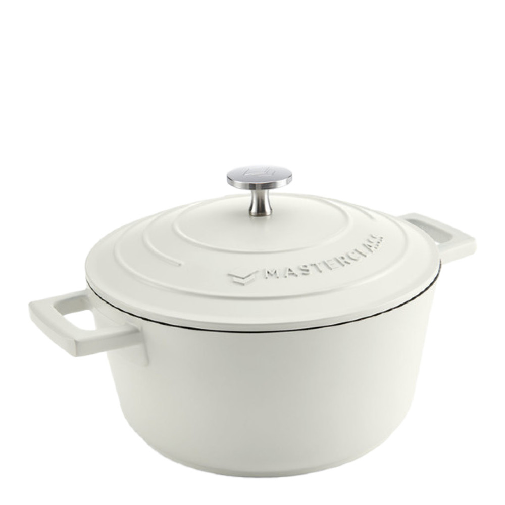 MasterClass – Cast Aluminium gryta 2,5 L creme